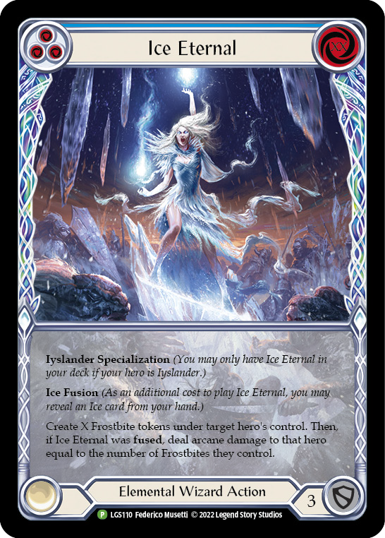 Ice Eternal [LGS110] (Promo)  Rainbow Foil | The Gaming-Verse