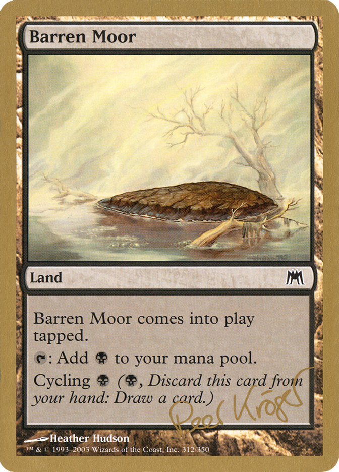 Barren Moor (Peer Kroger) [World Championship Decks 2003] | The Gaming-Verse