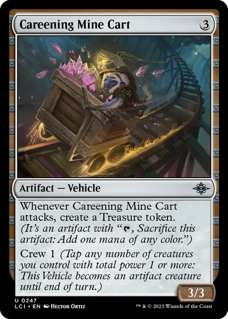 Careening Mine Cart [The Lost Caverns of Ixalan] | The Gaming-Verse