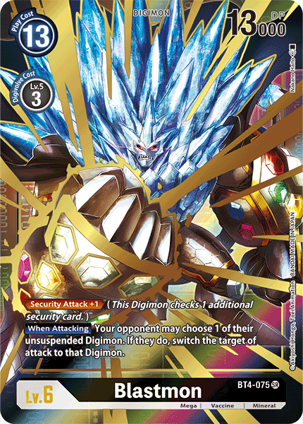 Blastmon [BT4-075] (Alternate Art) [Great Legend] | The Gaming-Verse