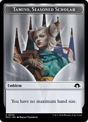 Tamiyo, Seasoned Scholar // Energy Reserve Double-Sided Token [Modern Horizons 3 Tokens] | The Gaming-Verse