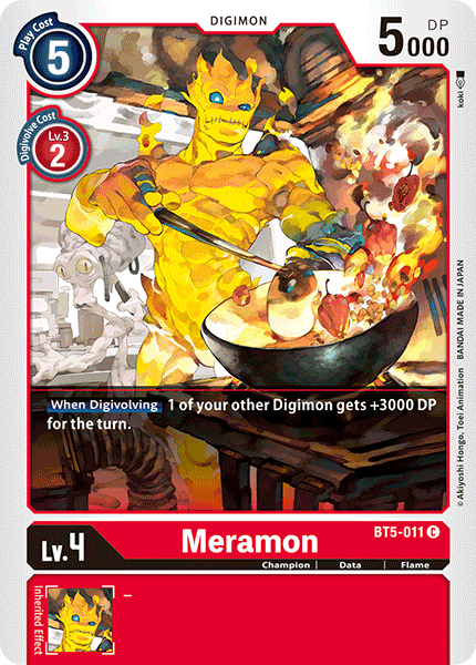 Meramon [BT5-011] [Battle of Omni] | The Gaming-Verse