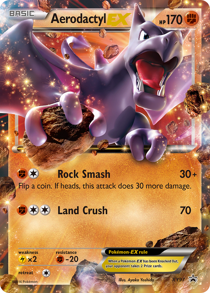 Aerodactyl EX (XY97) [XY: Black Star Promos] | The Gaming-Verse