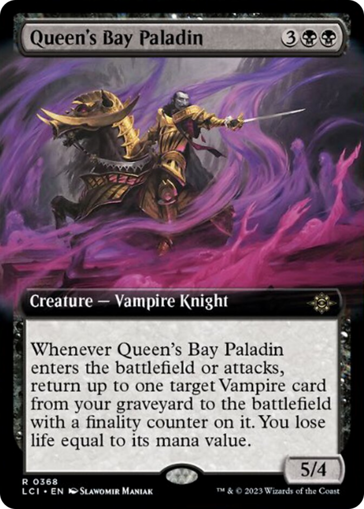 Queen's Bay Paladin (Extended Art) [The Lost Caverns of Ixalan] | The Gaming-Verse