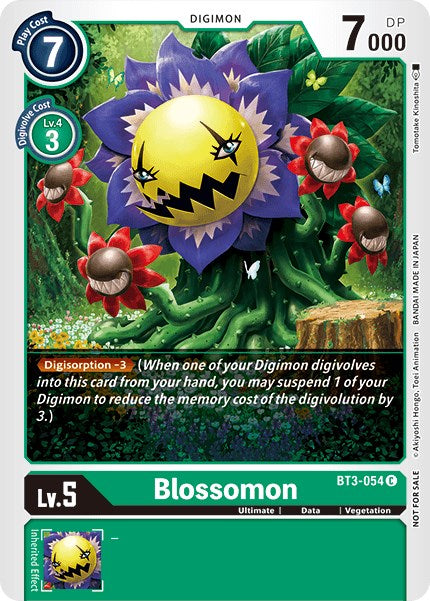 Blossomon [BT3-054] (Tamer Party Vol. 5) [Release Special Booster Promos] | The Gaming-Verse