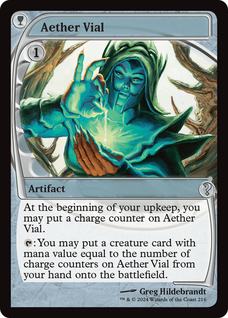 Aether Vial (Future Sight) [Mystery Booster 2] | The Gaming-Verse