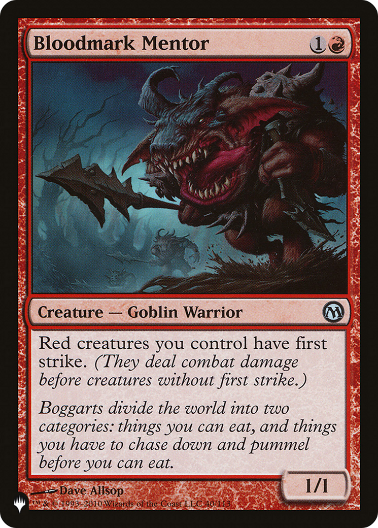 Bloodmark Mentor [The List Reprints] | The Gaming-Verse