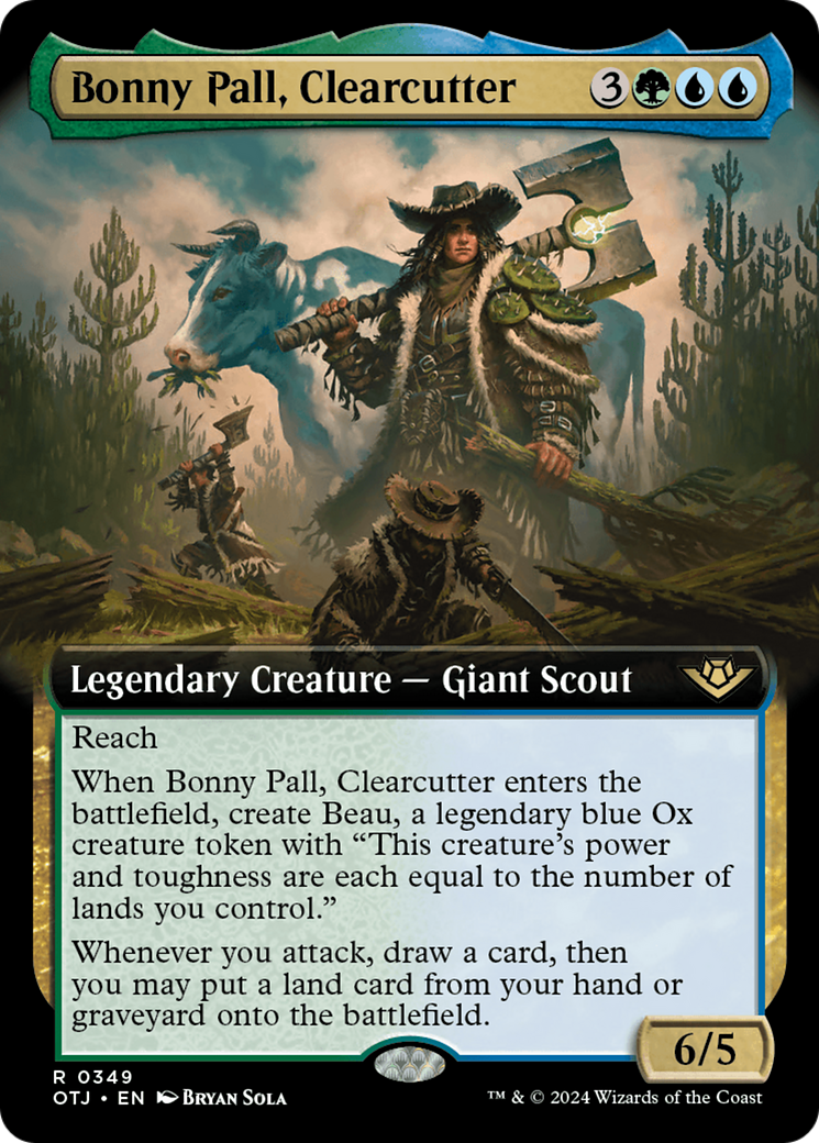 Bonny Pall, Clearcutter (Extended Art) [Outlaws of Thunder Junction] | The Gaming-Verse