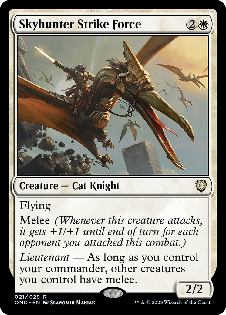 Skyhunter Strike Force [Phyrexia: All Will Be One Commander] | The Gaming-Verse