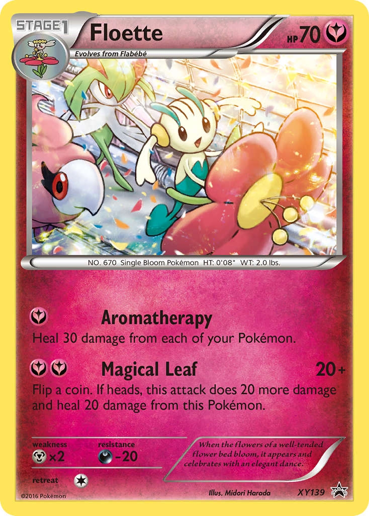 Floette (XY139) [XY: Black Star Promos] | The Gaming-Verse