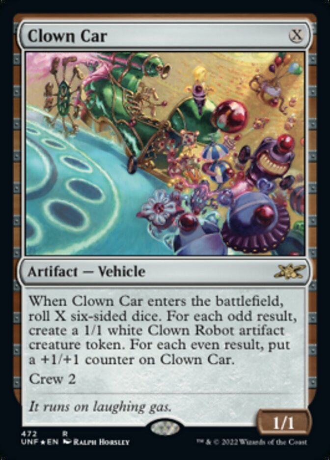 Clown Car (Galaxy Foil) [Unfinity] | The Gaming-Verse