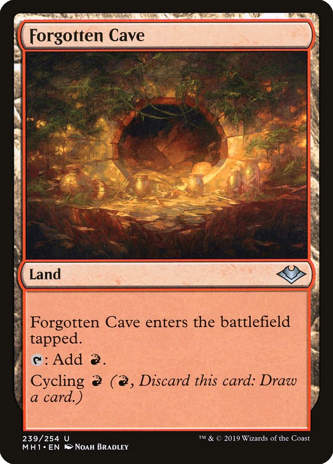 Forgotten Cave [Modern Horizons] | The Gaming-Verse