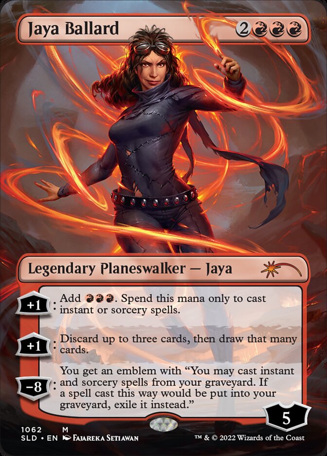 Jaya Ballard (Borderless) [Secret Lair Drop Series] | The Gaming-Verse