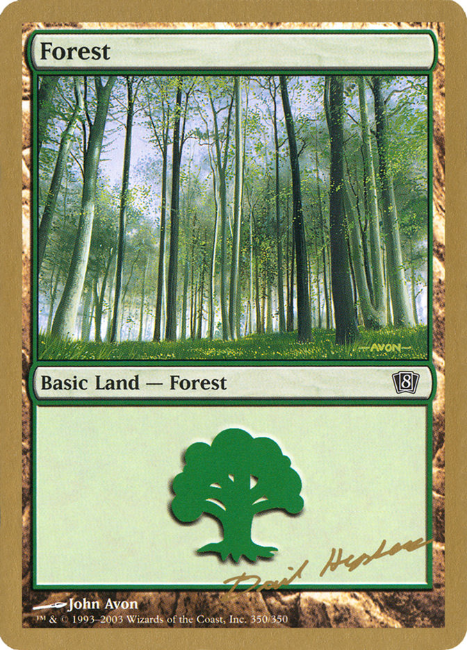 Forest (dh350) (Dave Humpherys) [World Championship Decks 2003] | The Gaming-Verse