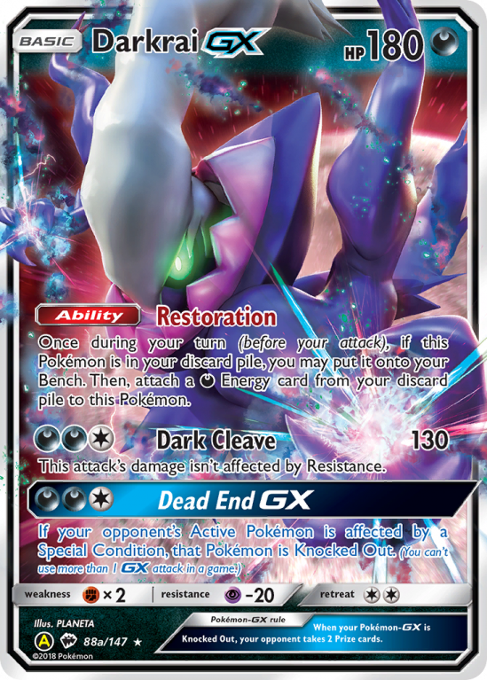 Darkrai GX (88a/147) [Alternate Art Promos] | The Gaming-Verse