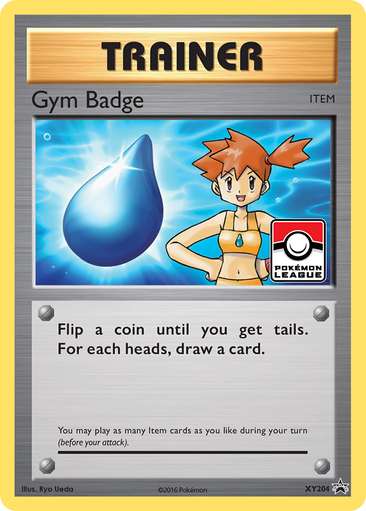 Gym Badge (XY204) (Misty) [XY: Black Star Promos] | The Gaming-Verse