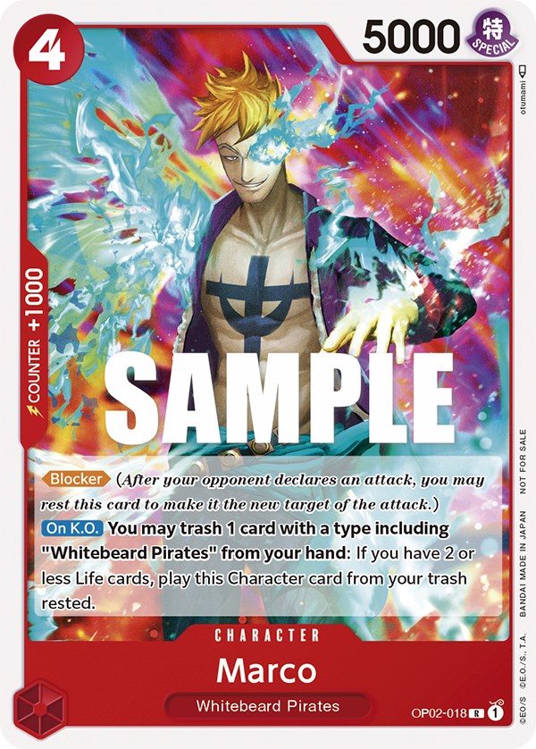 Marco (Promotion Pack 2023) [One Piece Promotion Cards] | The Gaming-Verse