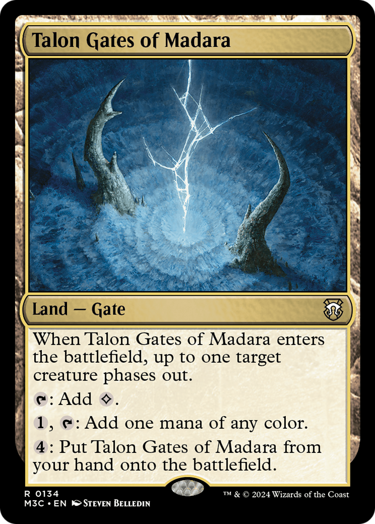 Talon Gates of Madara (Extended Art) (Ripple Foil) [Modern Horizons 3 Commander] | The Gaming-Verse