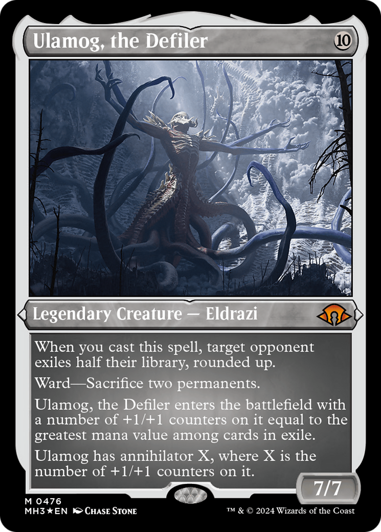 Ulamog, the Defiler (Foil Etched) [Modern Horizons 3] | The Gaming-Verse