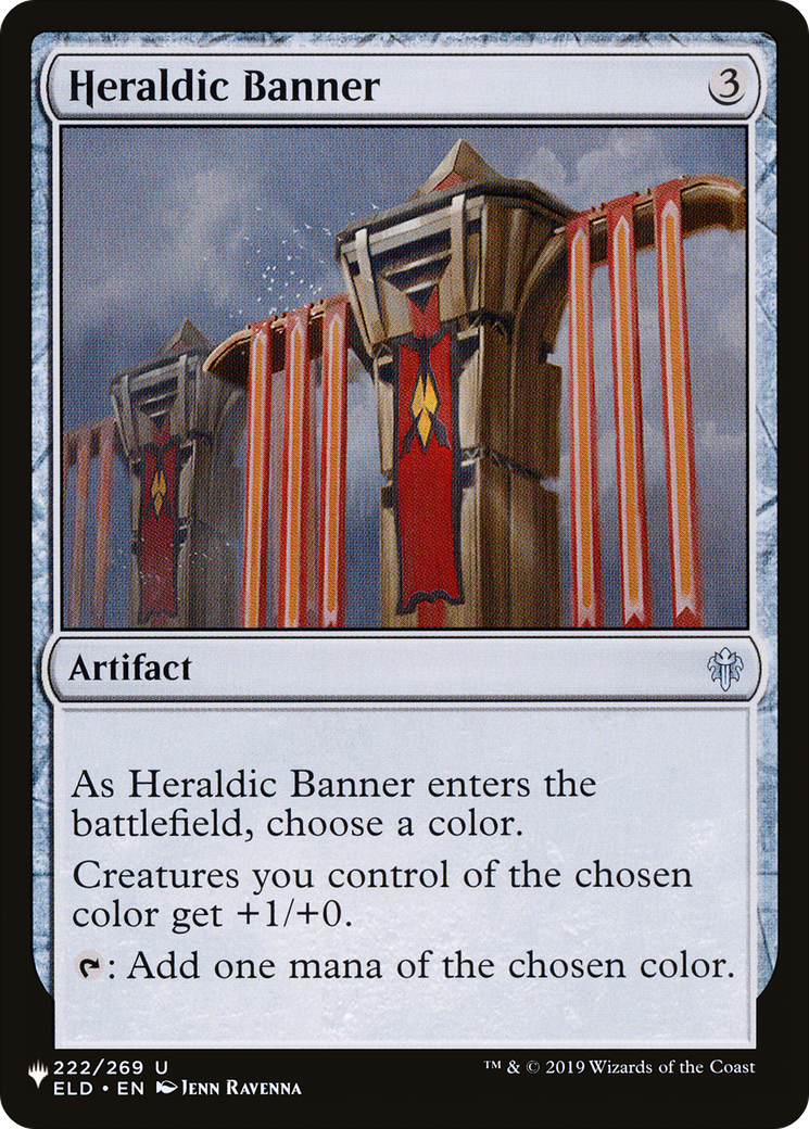 Heraldic Banner [The List Reprints] | The Gaming-Verse