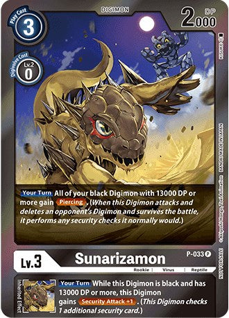 Sunarizamon [P-033] (Gift Box 2022) [Promotional Cards] | The Gaming-Verse