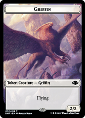 Elephant // Griffin Double-Sided Token [Dominaria Remastered Tokens] | The Gaming-Verse