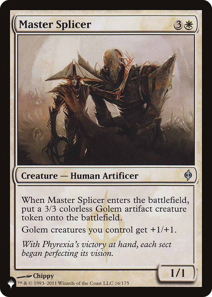 Master Splicer [The List Reprints] | The Gaming-Verse