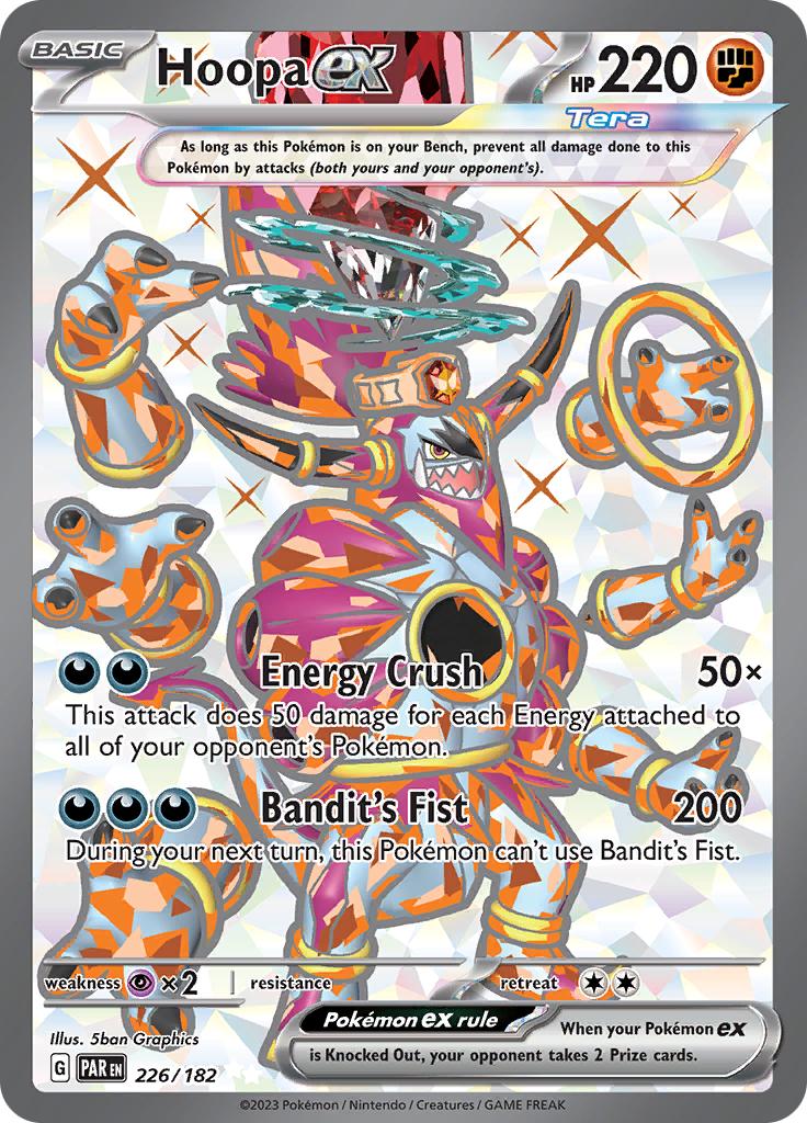 Hoopa ex (226/182) [Scarlet & Violet: Paradox Rift] | The Gaming-Verse