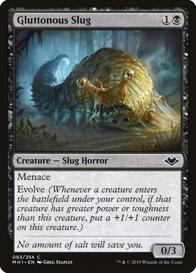 Gluttonous Slug [Modern Horizons] | The Gaming-Verse