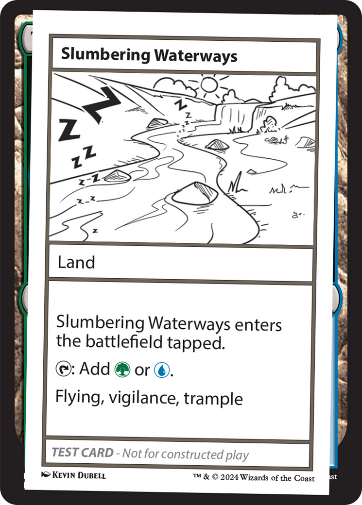 Slumbering Waterways [Mystery Booster 2 Playtest Cards] | The Gaming-Verse