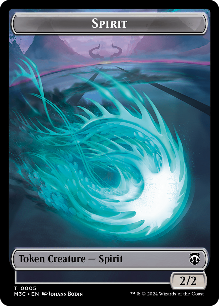 Eldrazi // Spirit Double-Sided Token [Modern Horizons 3 Commander Tokens] | The Gaming-Verse