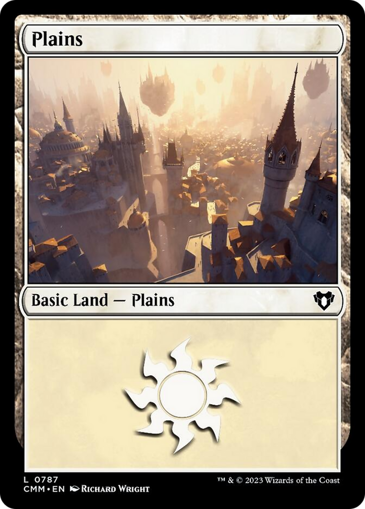 Plains (787) [Commander Masters] | The Gaming-Verse