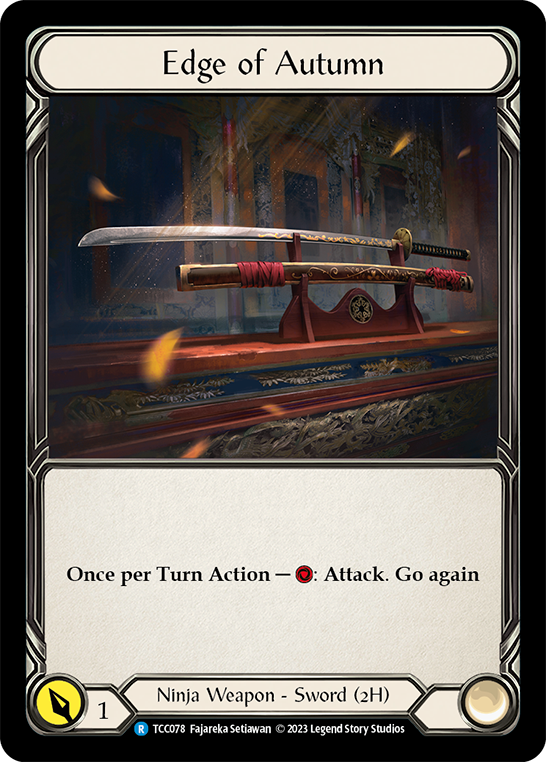 Edge of Autumn [TCC078] (Round the Table: TCC x LSS)  Rainbow Foil | The Gaming-Verse