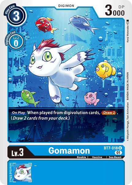 Gomamon [BT7-018] [Next Adventure] | The Gaming-Verse