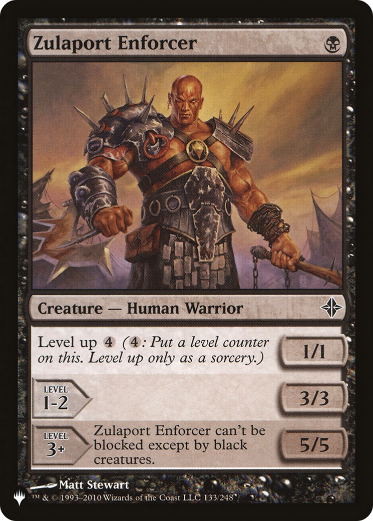 Zulaport Enforcer [The List Reprints] | The Gaming-Verse