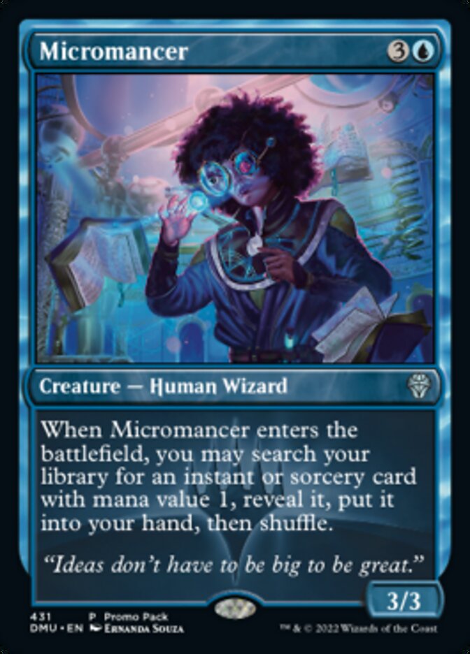 Micromancer (Promo Pack) [Dominaria United Promos] | The Gaming-Verse