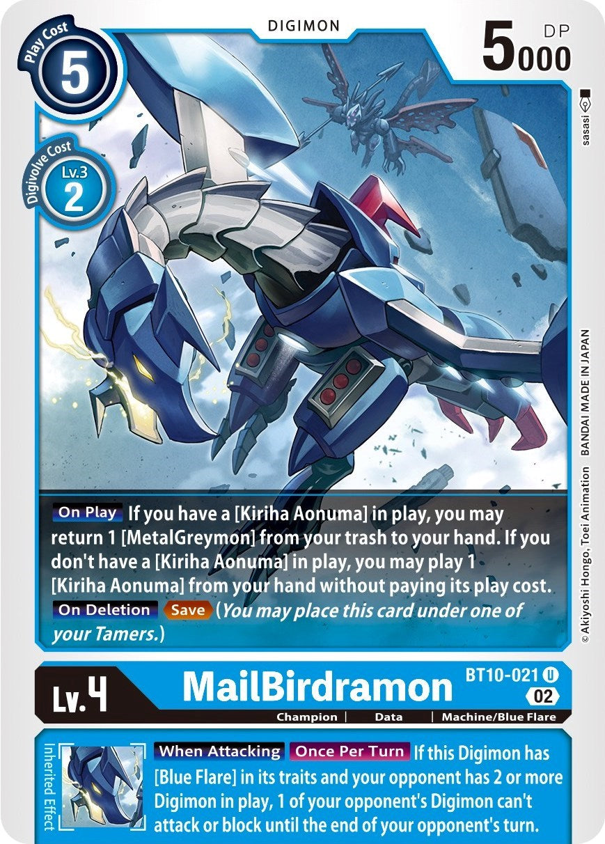 MailBirdramon [BT10-021] [Xros Encounter] | The Gaming-Verse