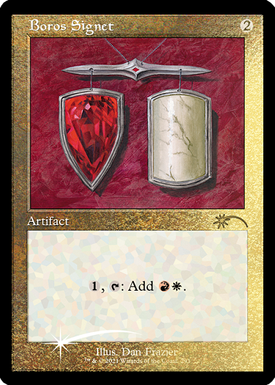 Boros Signet (Retro) (Foil Etched) [Secret Lair Drop Series] | The Gaming-Verse