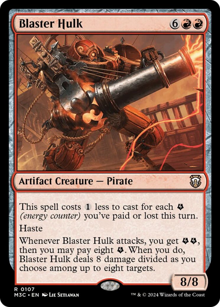 Blaster Hulk [Modern Horizons 3 Commander] | The Gaming-Verse