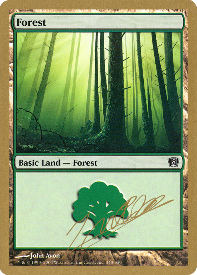 Forest (jn348) (Julien Nuijten) [World Championship Decks 2004] | The Gaming-Verse