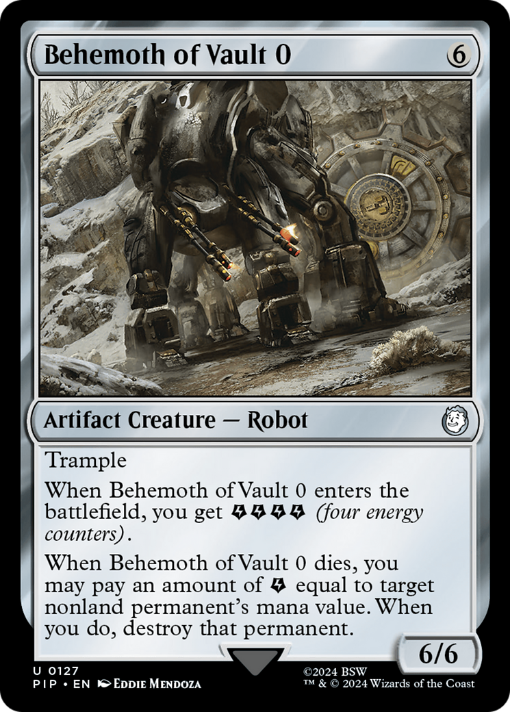 Behemoth of Vault 0 [Fallout] | The Gaming-Verse