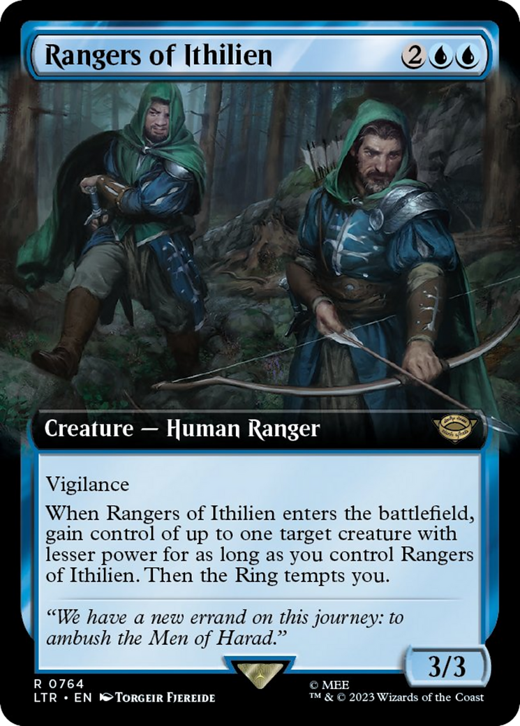 Rangers of Ithilien (Extended Art) (Surge Foil) [The Lord of the Rings: Tales of Middle-Earth] | The Gaming-Verse