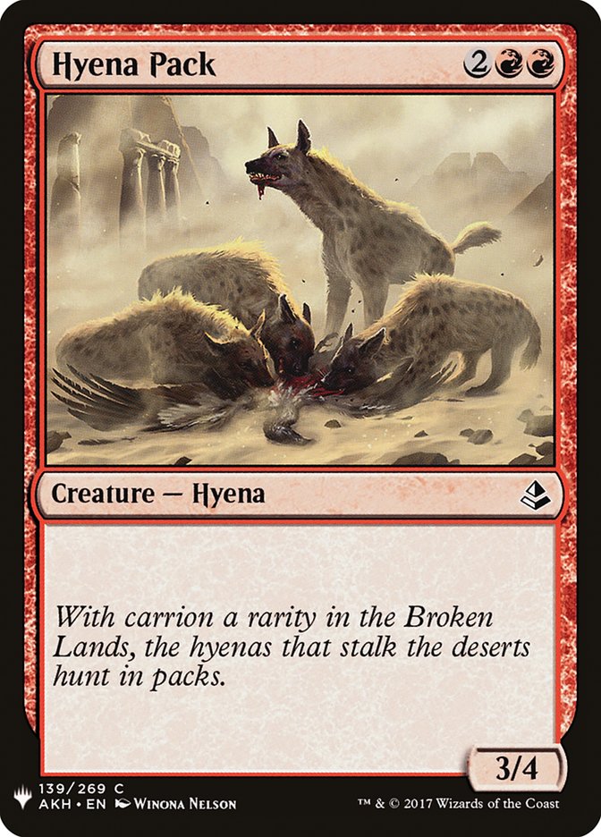 Hyena Pack [Mystery Booster] | The Gaming-Verse