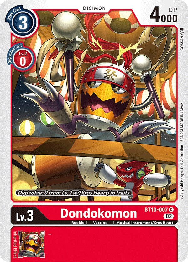 Dondokomon [BT10-007] [Xros Encounter] | The Gaming-Verse