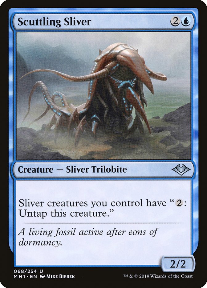 Scuttling Sliver [Modern Horizons] | The Gaming-Verse