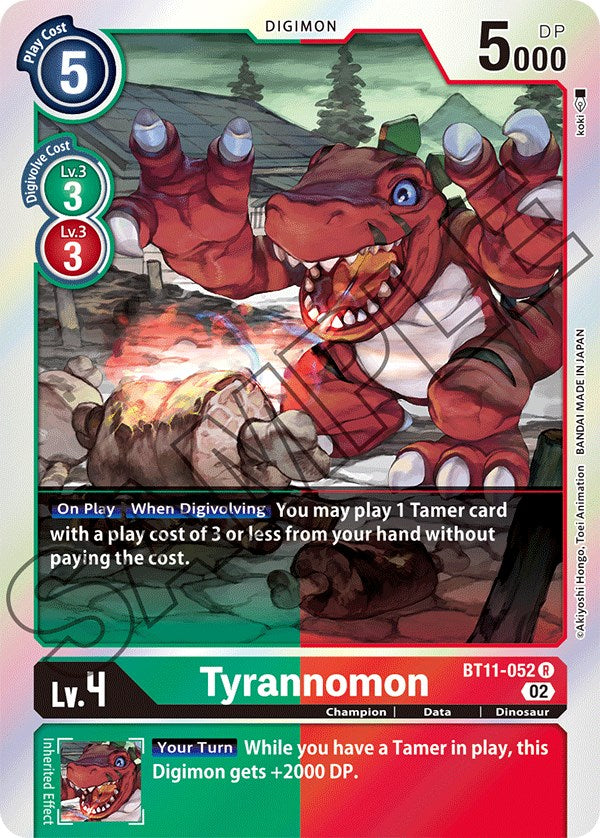 Tyrannomon [BT11-052] [Dimensional Phase] | The Gaming-Verse