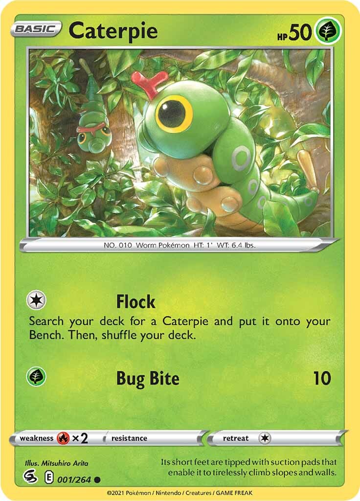 Caterpie (001/264) [Sword & Shield: Fusion Strike] | The Gaming-Verse