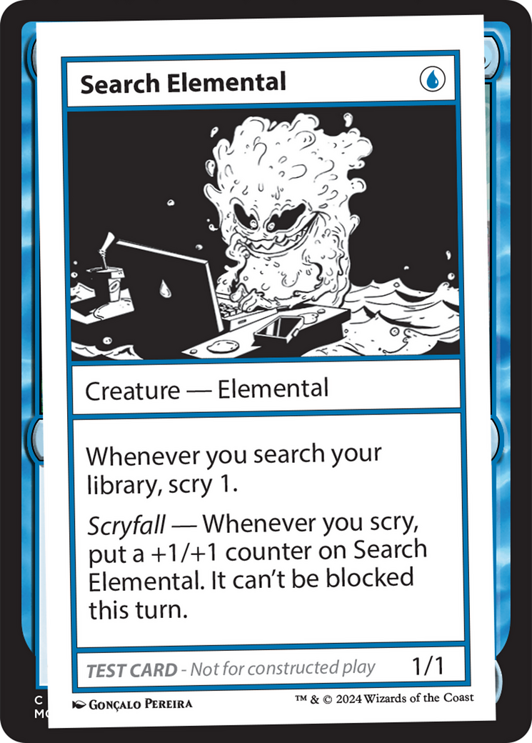 Search Elemental [Mystery Booster 2 Playtest Cards] | The Gaming-Verse