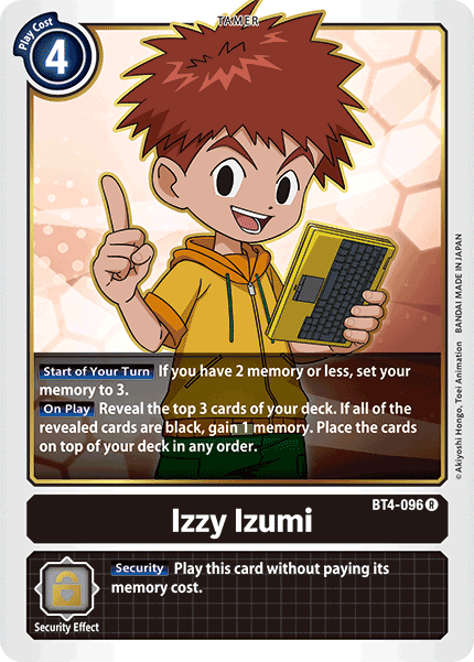 Izzy Izumi [BT4-096] [Great Legend] | The Gaming-Verse