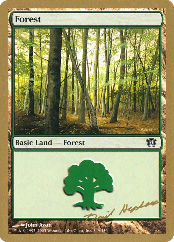 Forest (dh349) (Dave Humpherys) [World Championship Decks 2003] | The Gaming-Verse